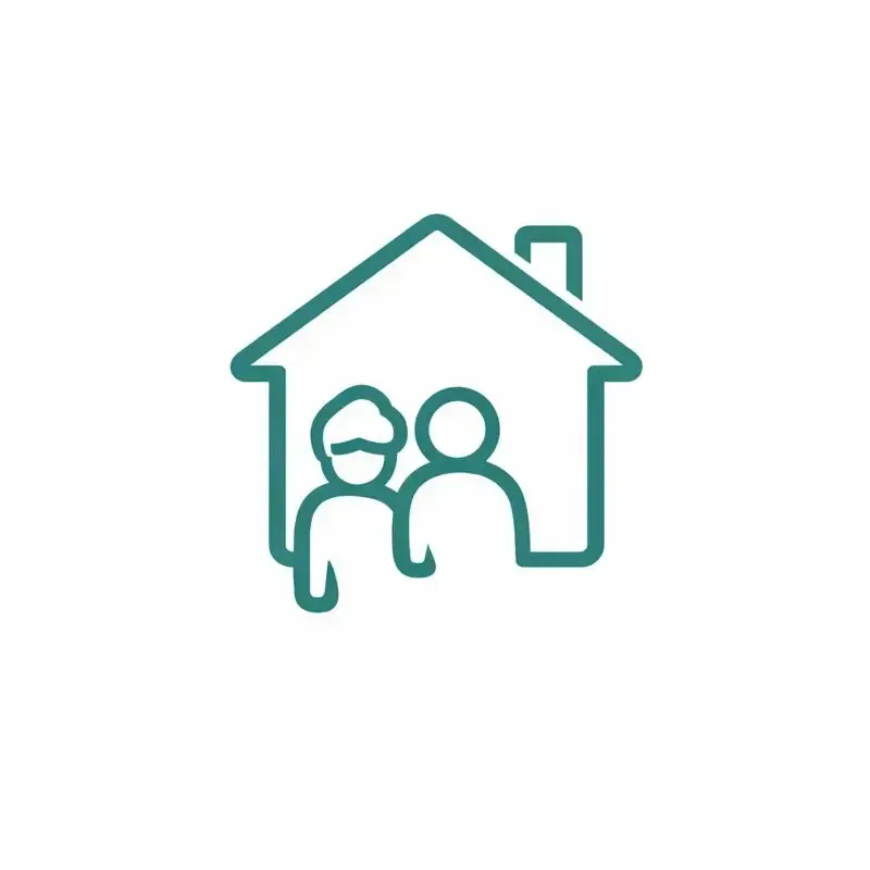 Life changes icon representing homeowners facing housing transition decisions
