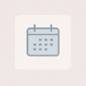 Calendar icon representing common questions homeowners ask about timing, selling options, and next steps without urgency