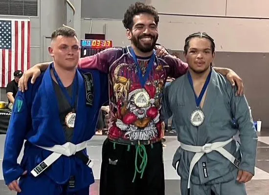 Brazilian Jiu Jitsu training at PMA Fresno
