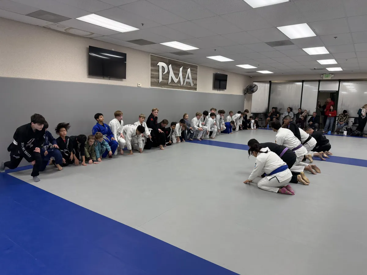 Kids BJJ at Clovis PMA