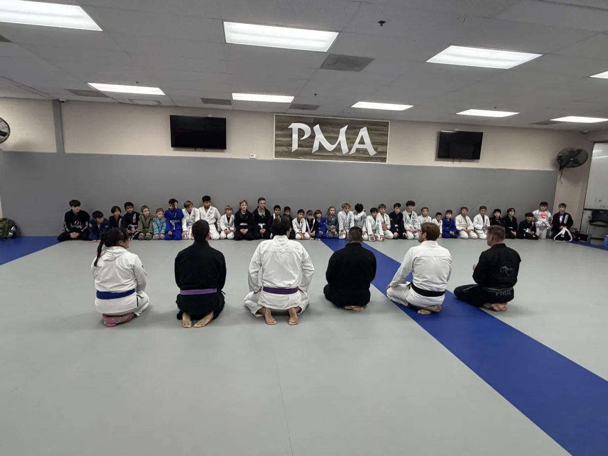 Kids BJJ Class at Clovis PMA