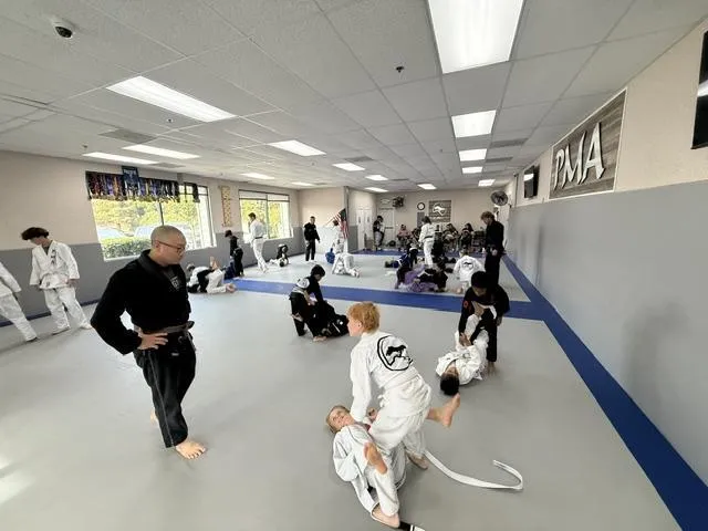 Kids Jiu-Jitsu Class at Clovis PMA