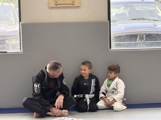 Kids Jiu-Jitsu Class with Matt Smith Sensei at Clovis PMA
