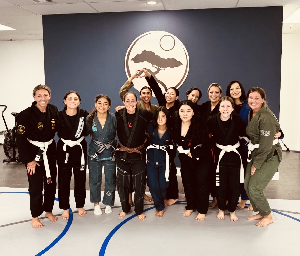 Women's Jiu-Jitsu Class at Fresno PMA