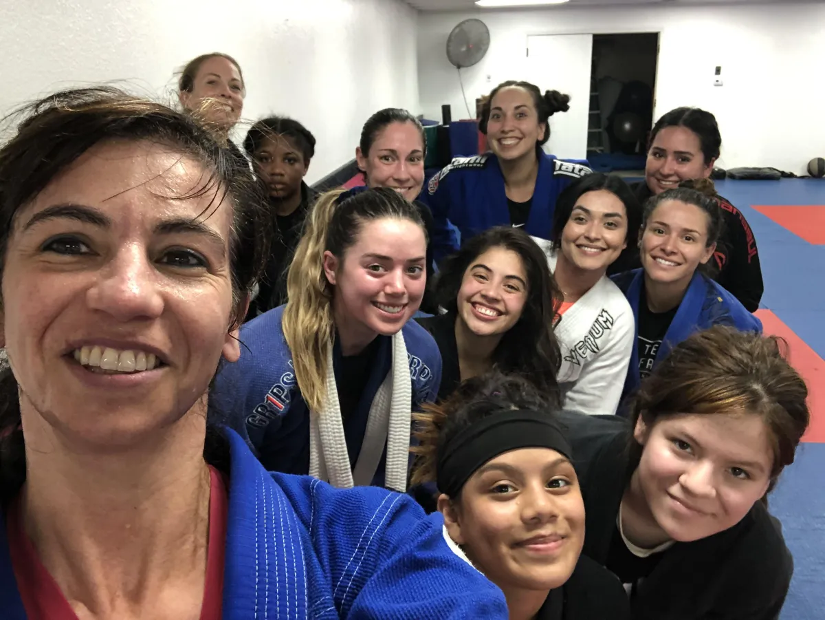 Brazilian Jiu Jitsu training at PMA Fresno