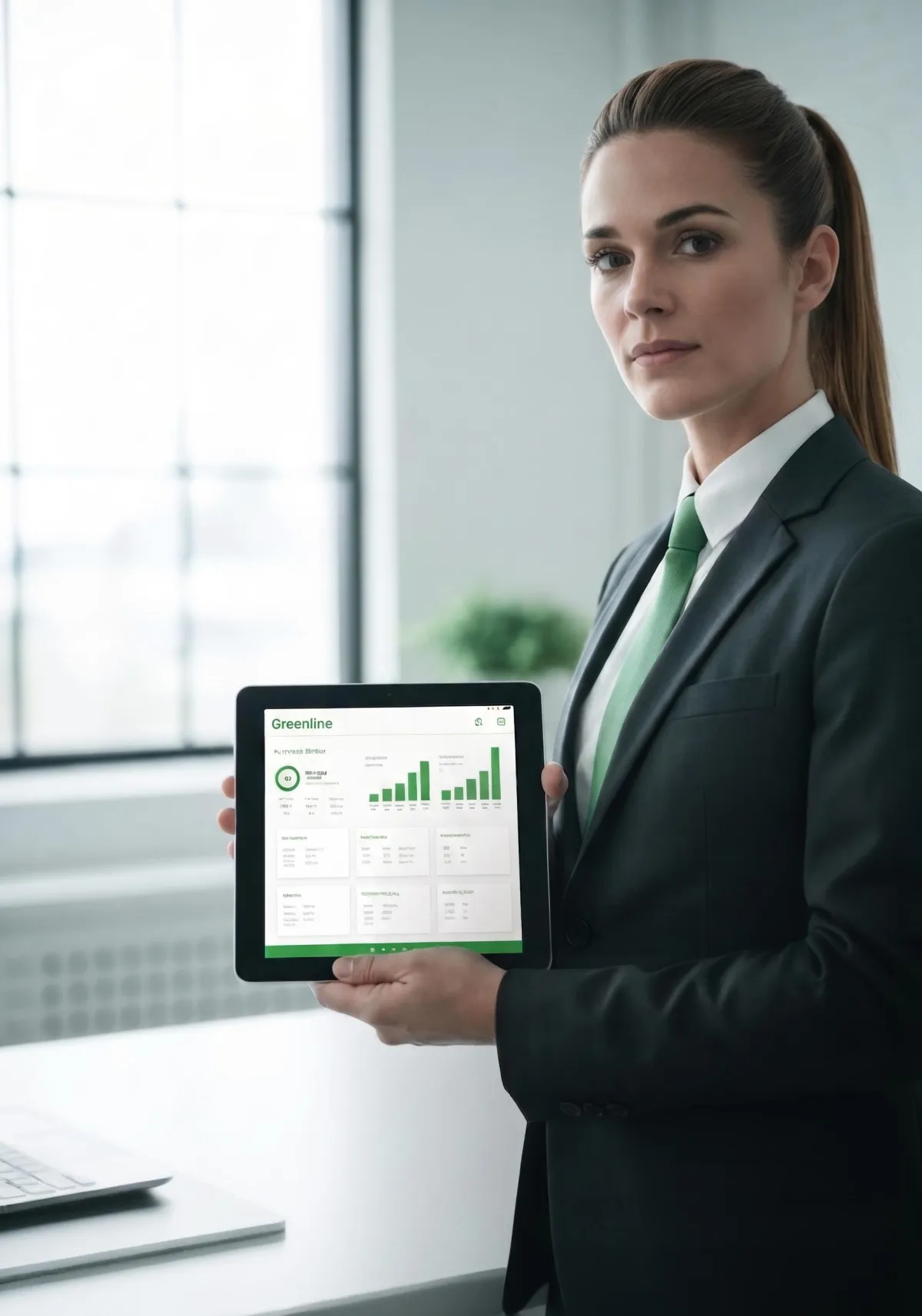 Professional enterprise CRM or service manager workspace