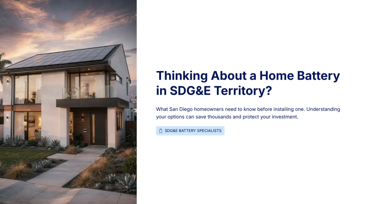 title slide for battery information