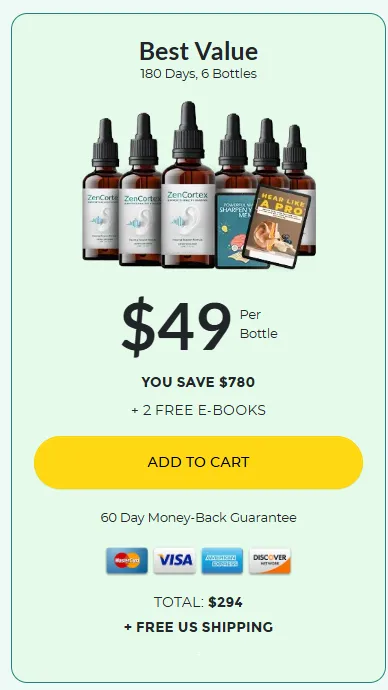 neurosilence buy now 6 bottle