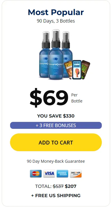 quiet tone buy now 3 bottle