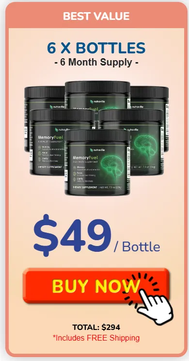 memoflow buynow 6 bottle