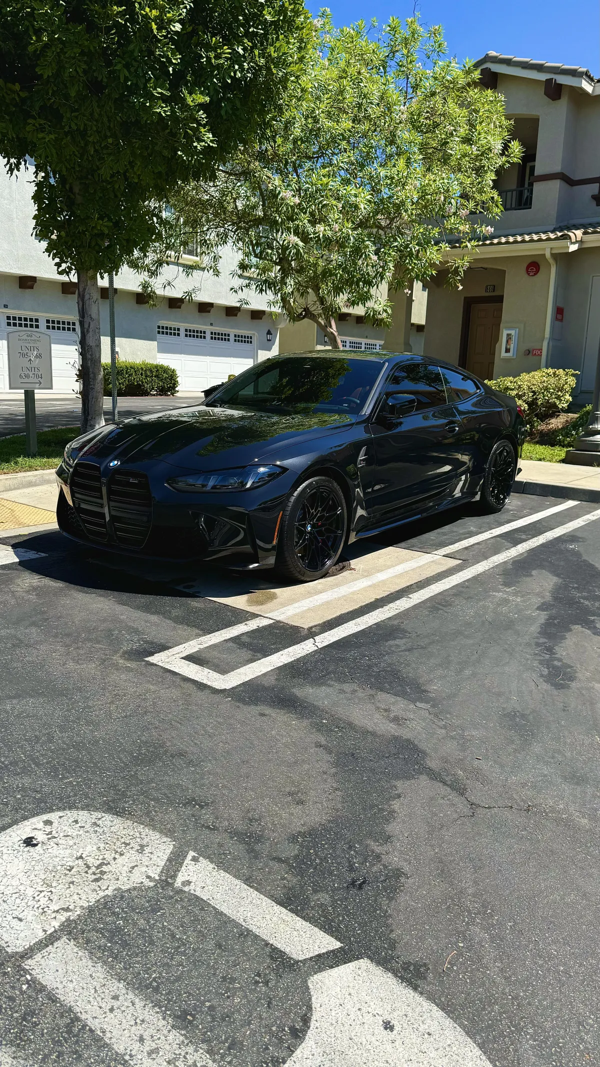 BMW with a ceramic coating 