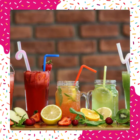Bebidas refrescantes en Arleta para compartir con familia 