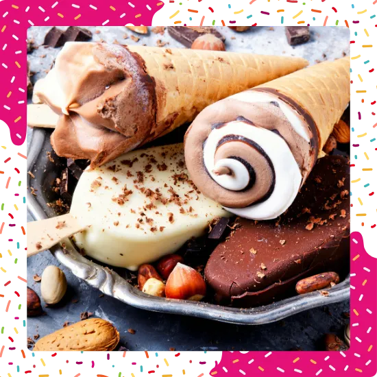 Heladería local con sabores mexicanos frescos 