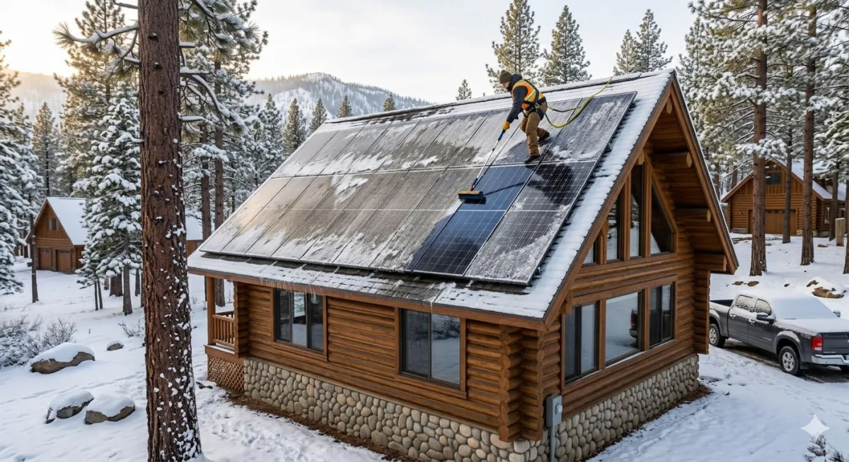 How Dirty Solar Panels Affect Cabin Electricity Bills