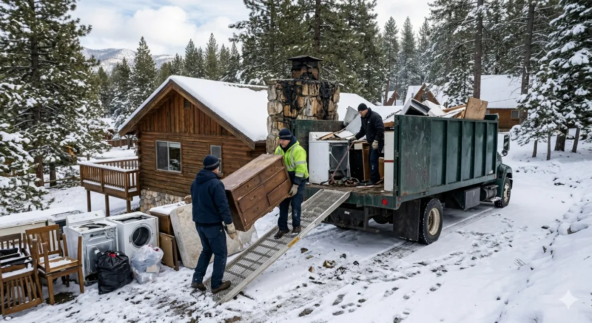 Why Cabin Owners Should Schedule Professional Junk Removal