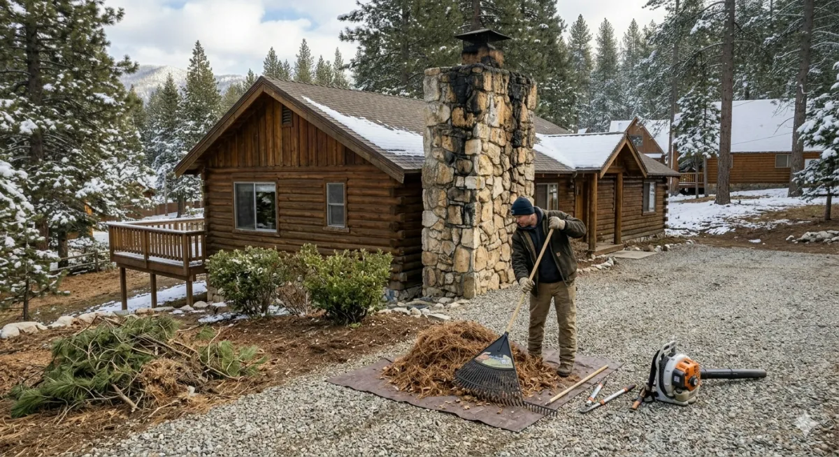 Yard Maintenance for Vacation Rentals in Big Bear
