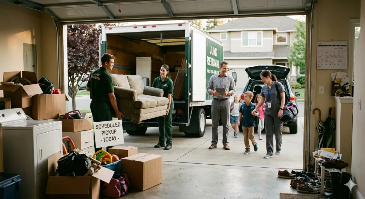 Why Busy Households Benefit Most From Scheduled Junk Removal Services