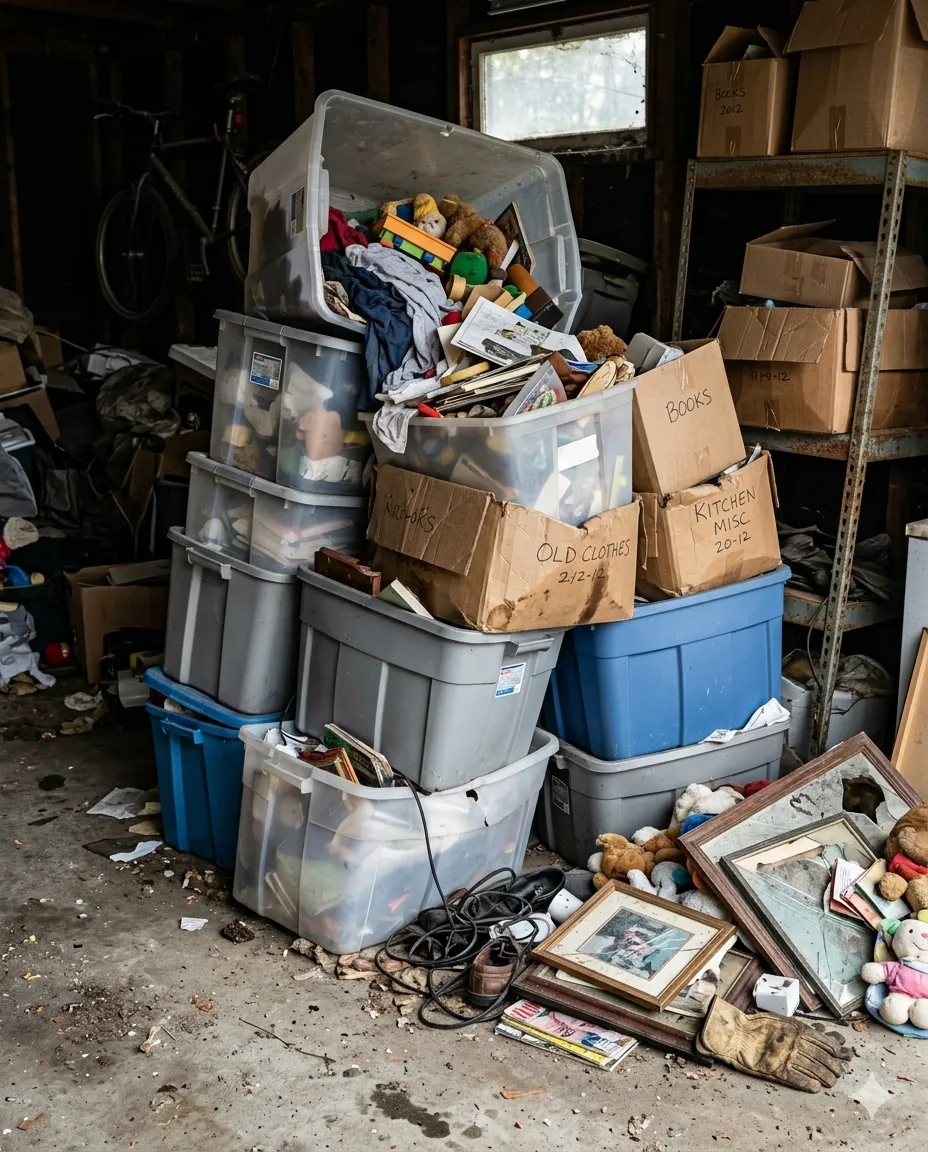 When Storage Bins Stop Working: Signs You Need Junk Removal Instead