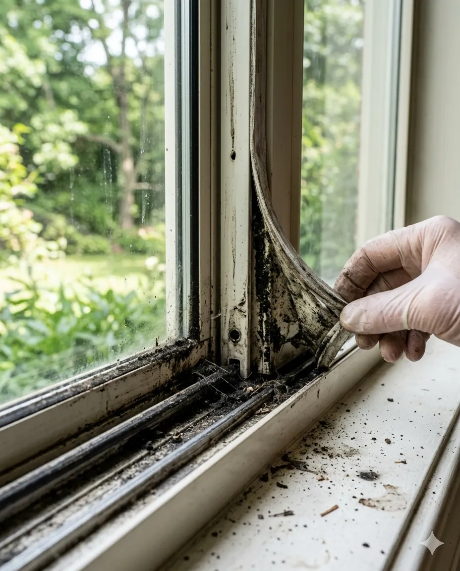  The Hidden Dirt You’re Not Seeing on Your Window Tracks and Frames