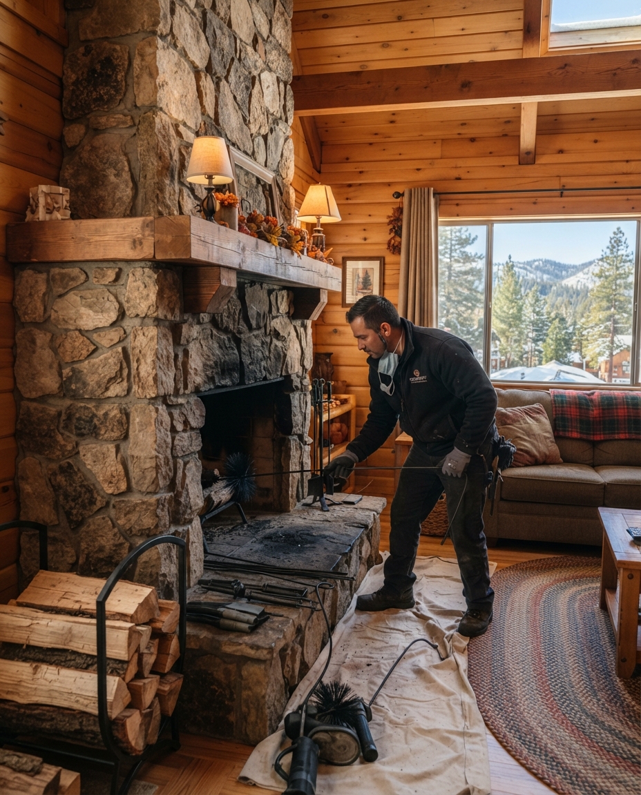 Preparing Vacation Cabins for Fireplace Season | Chimney Care