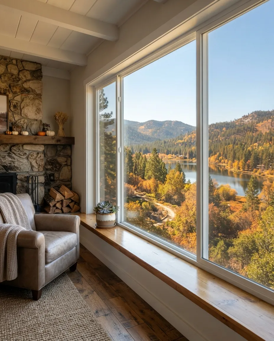 Fall Window Refresh for Big Bear Homes & Cabins