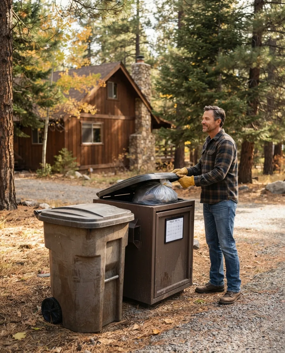 Big Bear Trash Can Service | Easy Remote Property Care