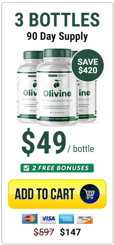 olivine discounted price for three bottles