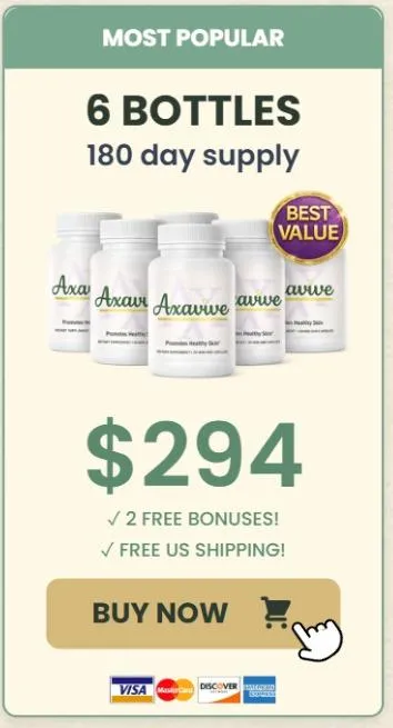 Smooth and firm skin supported by Axavive daily supplement