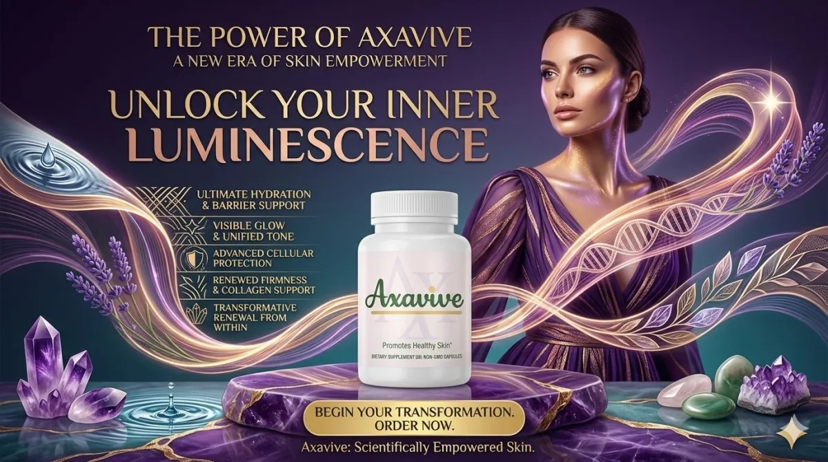 Woman smiling with clear skin after Axavive routine USA