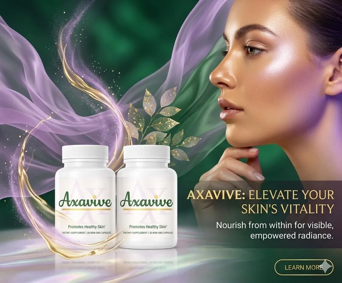 Axavive natural skin support supplement for healthy radiant skin USA
