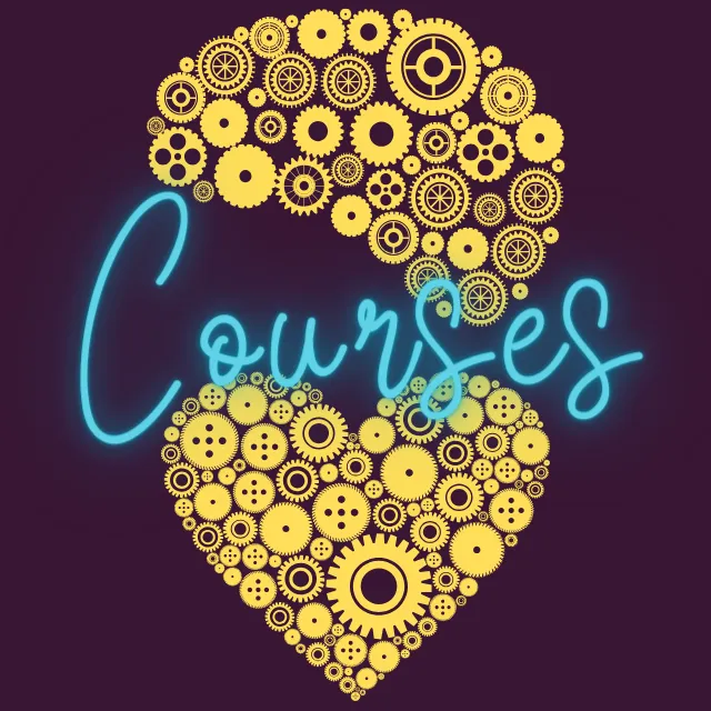 "Coures" on top of REB logo
