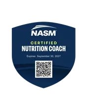Circular certification badge icon.