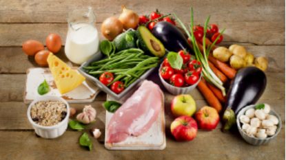 Fresh whole foods, part of the functional nutrition approach