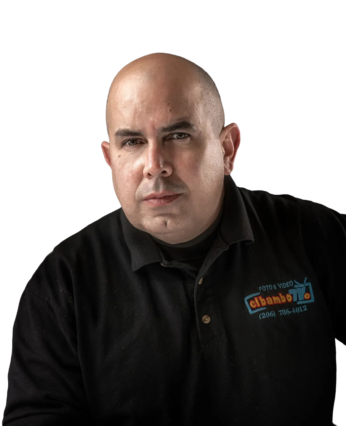 A vibrant, candid moment of a Hispanic family laughing together in a Seattle park, golden hour light, urban skyline in background, modern editorial style, 3:2 aspect ratio.