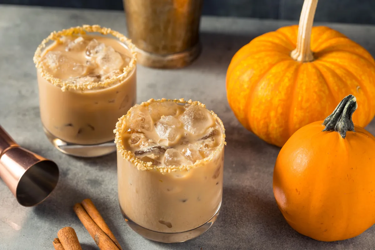 pumpkin spice mocktails for corporate & wedding events