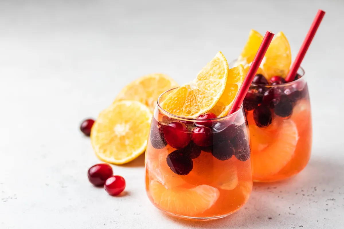 A curated spread of premium functional beverages and signature mocktails for an NYC event