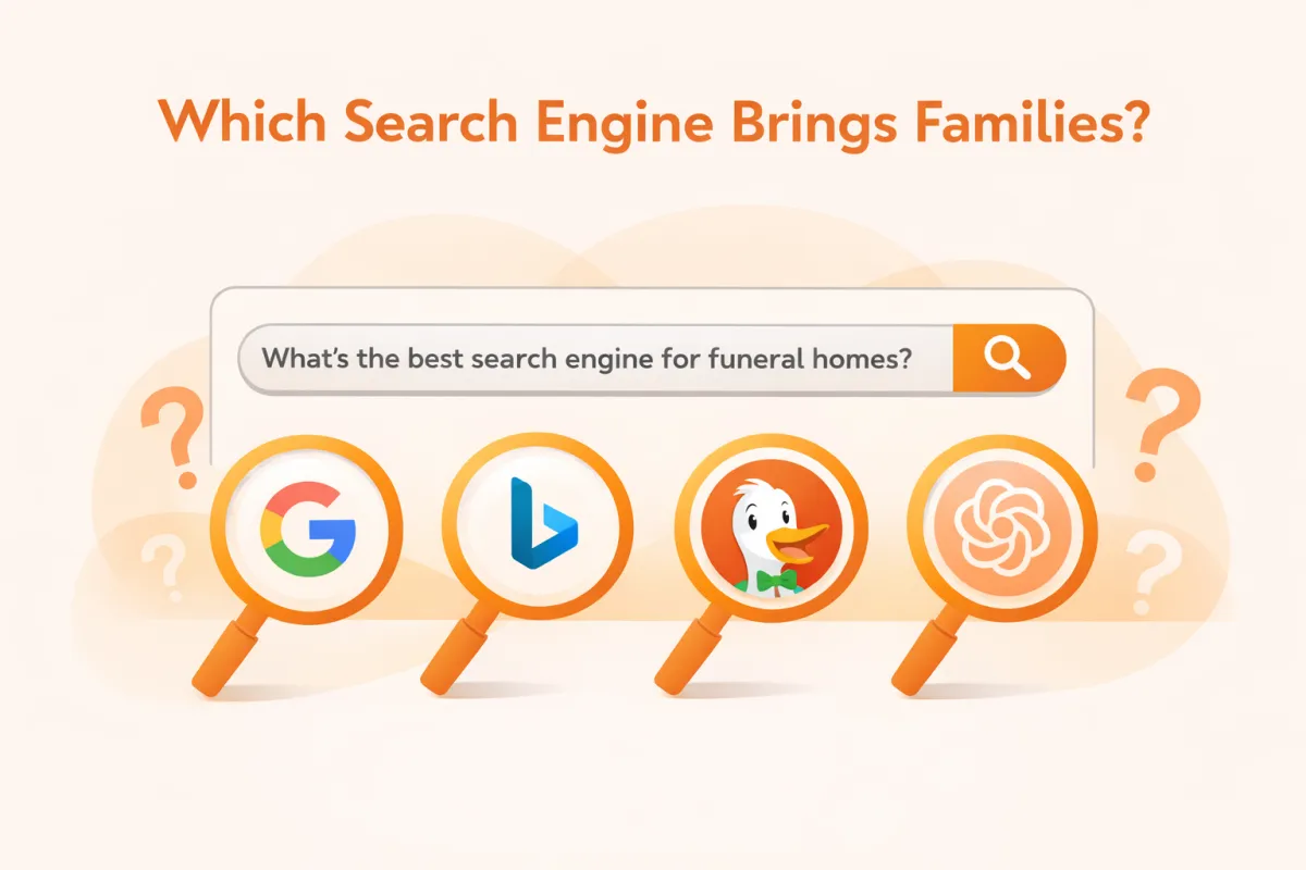 Which Search Engines Actually Matter for Funeral Home Marketing?