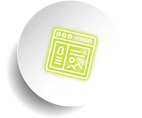 Template e Framework Image