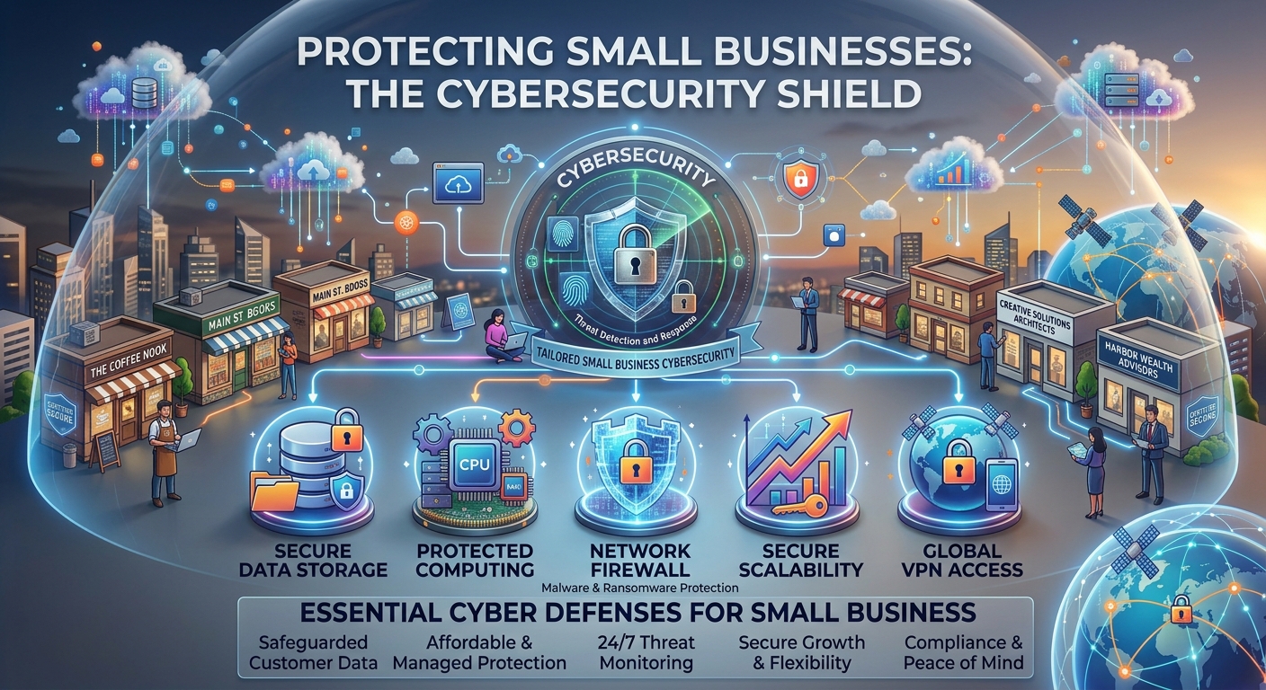 protecting small businesses with managed cyber security 