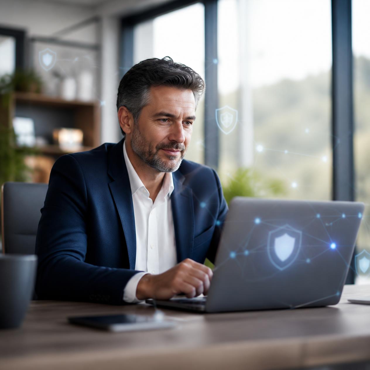 Industrial leader choosing the best security for his network
