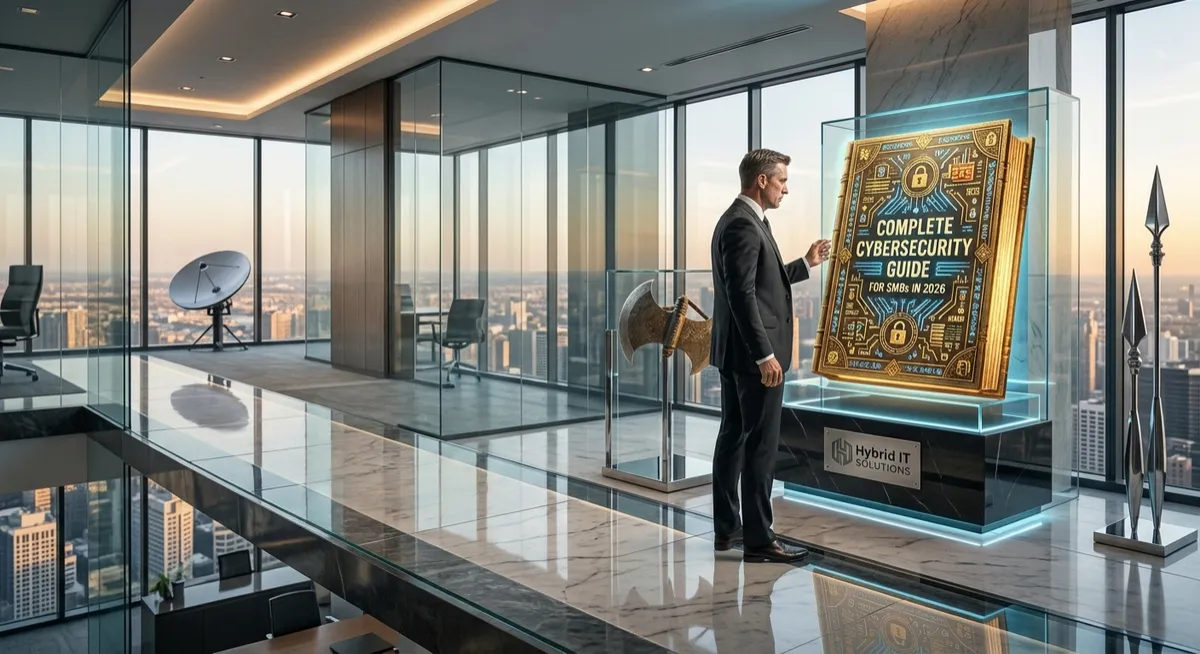 Business owner finds the complete guide to cyber security