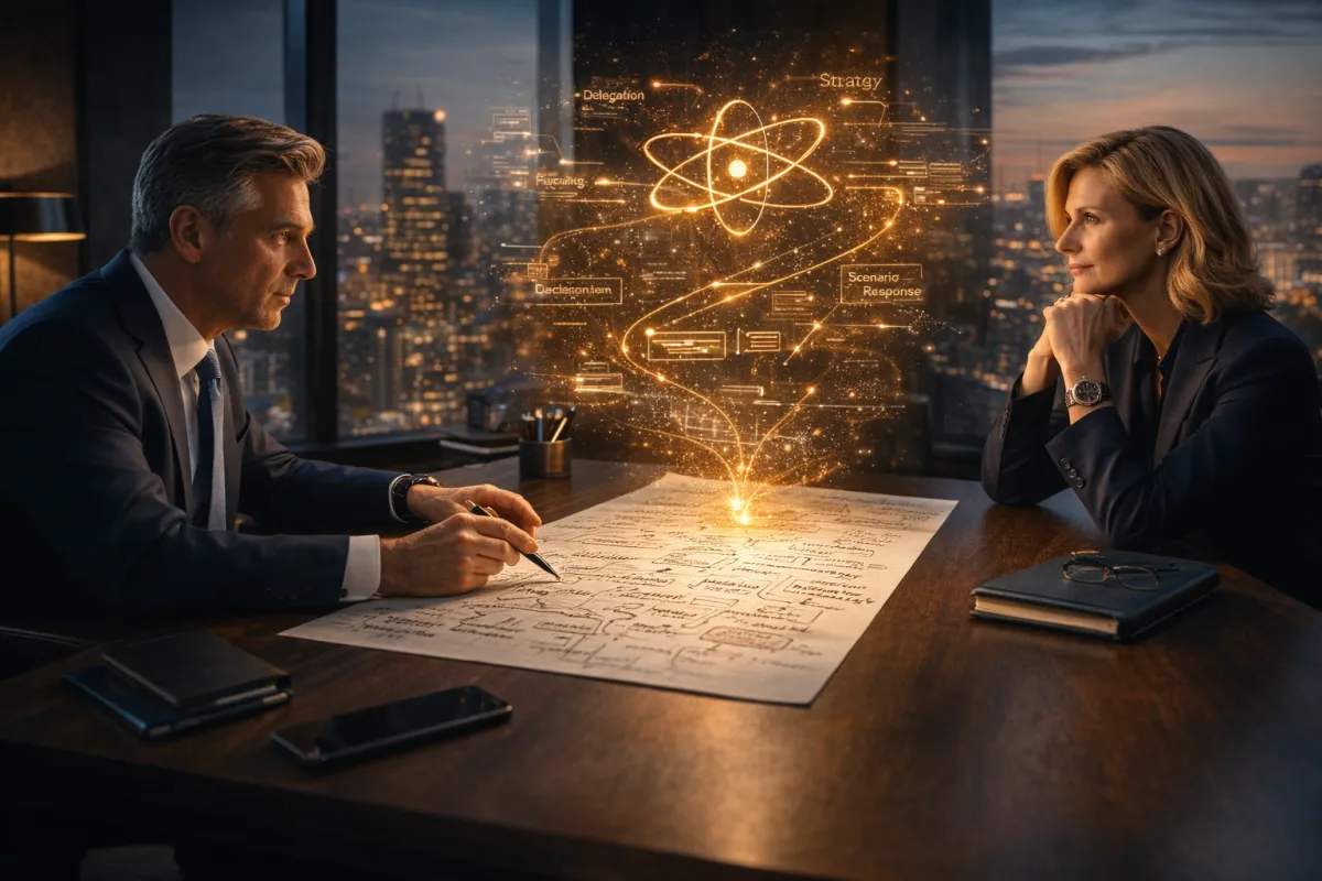 two executives building the cxo-os