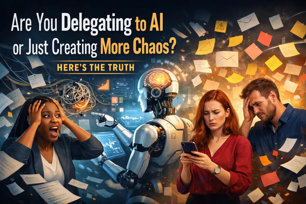 Are You Delegating to AI or Just Creating More Chaos? Here's the Truth
