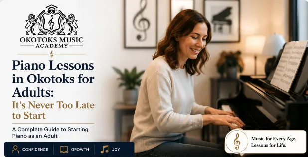 Piano Lessons in Okotoks for Adults: It’s Never Too Late to Start