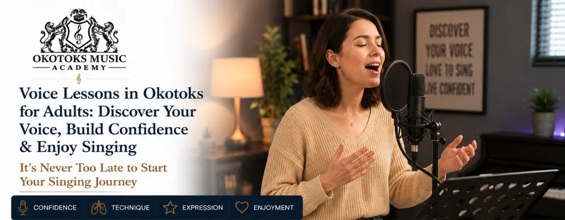 Voice Lessons in Okotoks for Adults: Discover Your Voice, Build Confidence, and Enjoy Singing