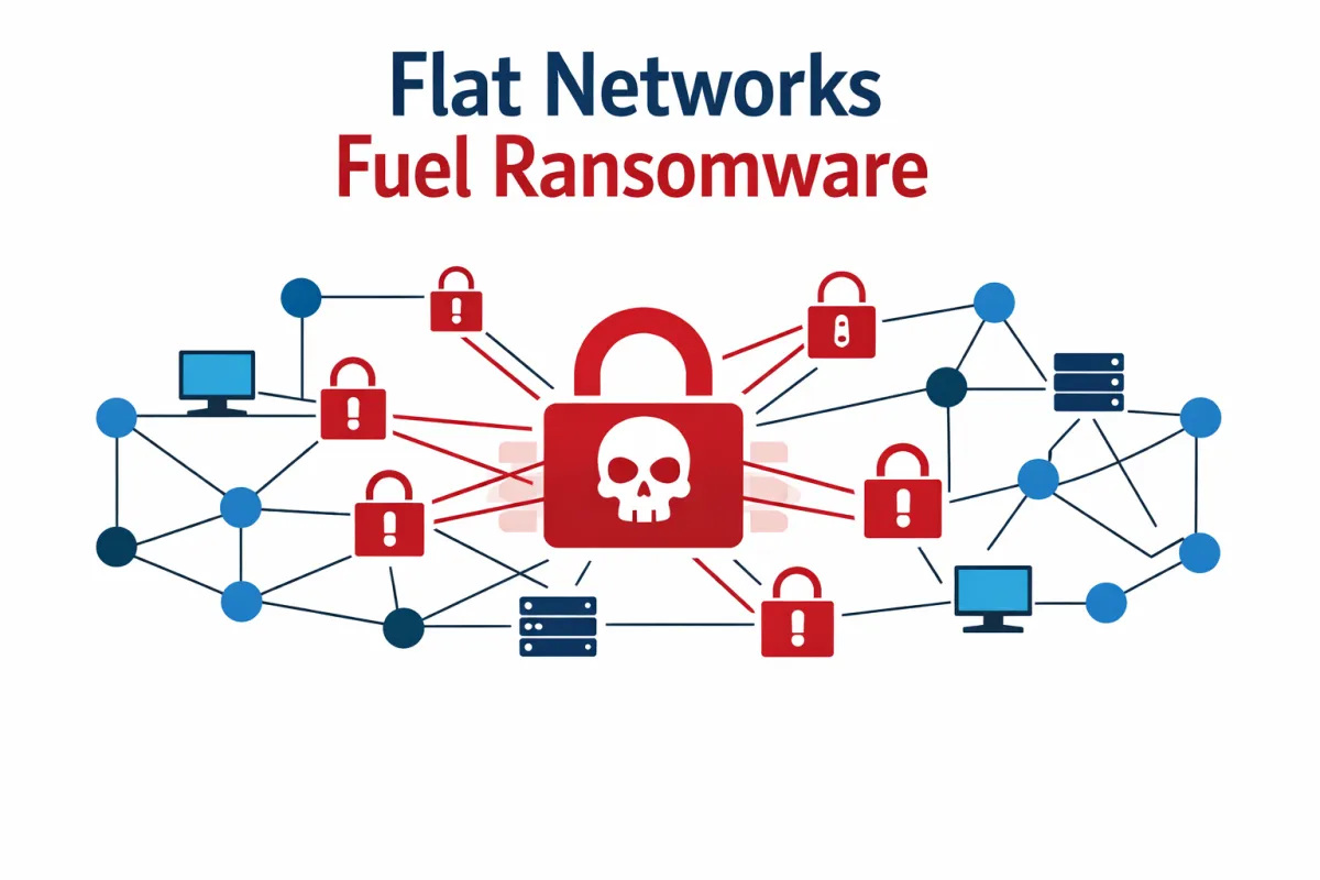 Flat Networks Fuel Ransomware