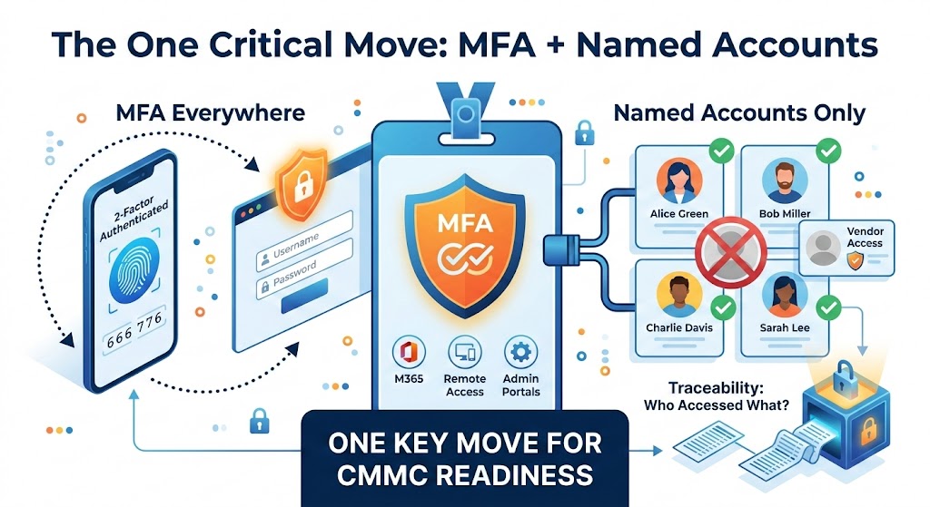One Move to Rule Them All: MFA + Named Accounts
