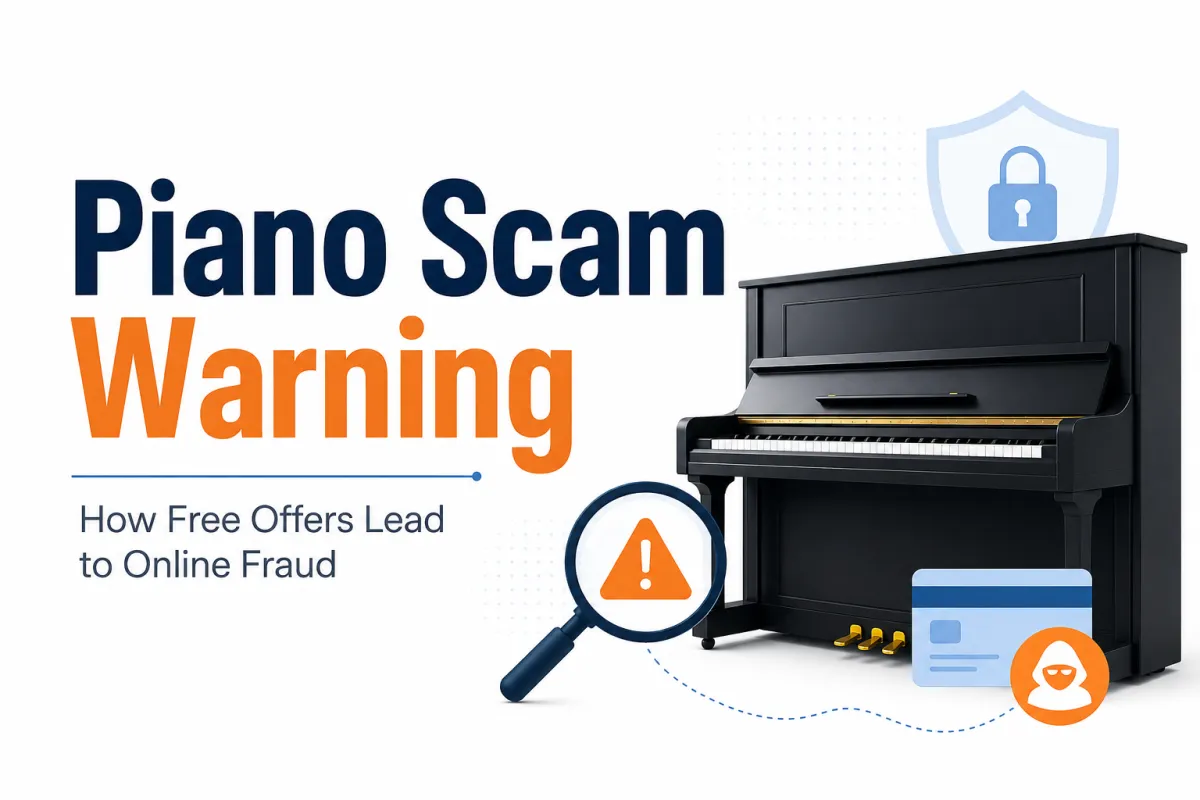 Piano Scam Warning