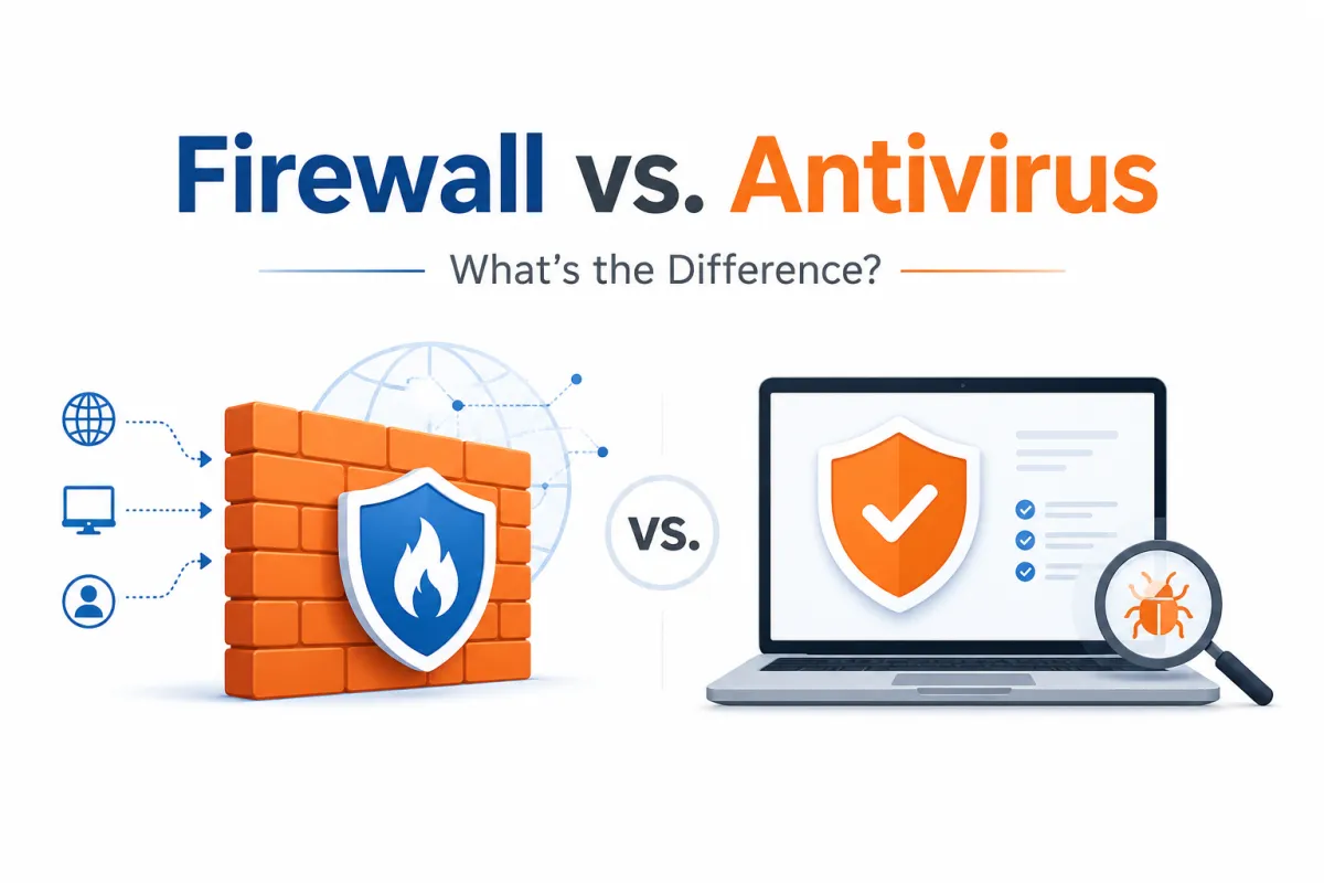 Firewall vs. Antivirus: What’s the Difference?