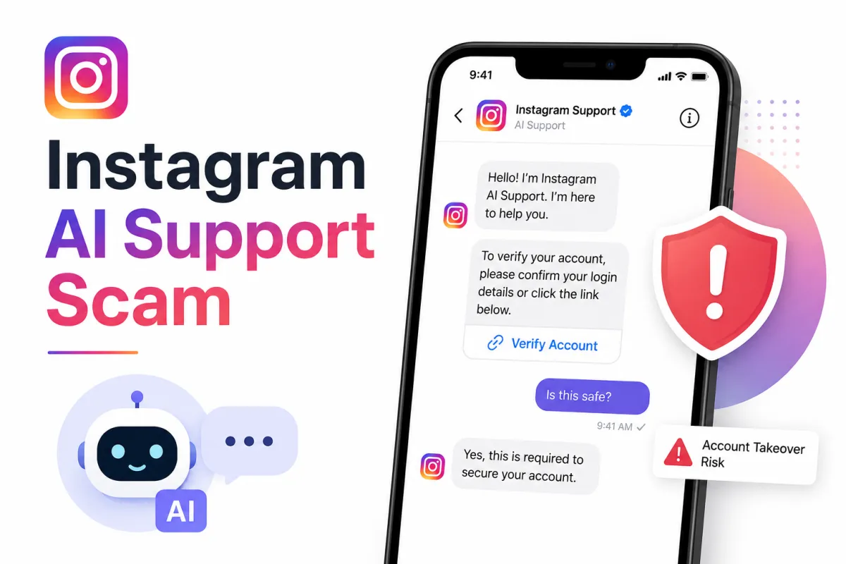 Instagram AI Support Scam